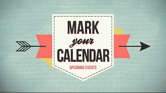 Mark Your Calendar